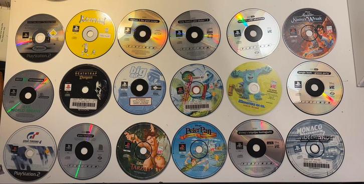 16 losse Playstation 1 games, Spelcomputers en Games, Games | Sony PlayStation 1, Zo goed als nieuw, 1 speler, Vanaf 3 jaar, Ophalen of Verzenden