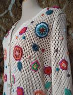 💖Prachtig INKADORO bloemen vest  L, INKADORO, Ophalen of Verzenden, Nieuw, Maat 42/44 (L)