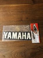 Vintage Yamaha zwart wit achterbrug stickers decal