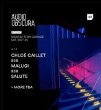 Audio obscura zaterdag malugi b3b chloe caillet b3b salute, Eén persoon