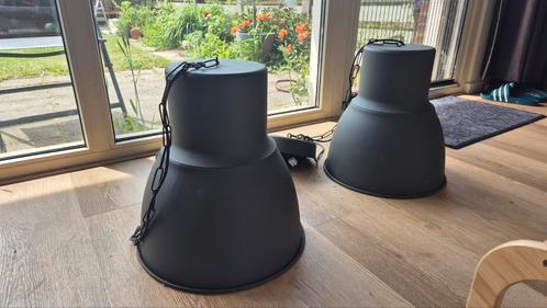 Ikea Hektar hanglamp (2), Huis en Inrichting, Lampen | Hanglampen, Gebruikt, 75 cm of meer, Ophalen