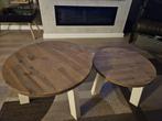 Set van 2 salontafels, Huis en Inrichting, Ophalen, 50 tot 100 cm, Rond, 50 tot 100 cm