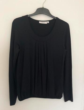 Nieuwe top v.Enjoy, mt S, diepzwarte tricot, chic!!! beschikbaar voor biedingen