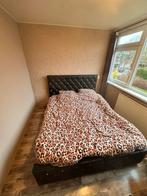 2 persoons bed 1,60m bij 2 meter met topdek, Ophalen, Zo goed als nieuw, Tweepersoons