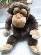 Handpop AAP merk Bauer bruin beige pluche, Ophalen of Verzenden, Gebruikt, Overige typen