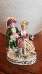 Antiek beeldje porselein Ernst bohne rudolstadt thuringen, Antiek en Kunst, Antiek | Porselein, Ophalen of Verzenden