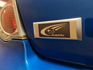subaru impreza SWRT limited rear carbon badge 93073FE720 oem beschikbaar voor biedingen
