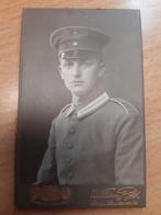 Foto Duitse soldaat in velduniform (WW1), Verzamelen, Verzenden, Landmacht, Duitsland, Foto of Poster