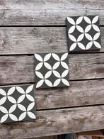 3 Portugese tegels Azule 20x20 cm, Keramiek, Ophalen of Verzenden, Zo goed als nieuw, Minder dan 5 m²