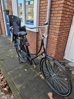 Amsterdamse oma dames fiets, Ophalen, Gebruikt
