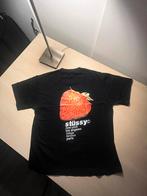 Stüssy T-shirt - Maat M - Donkerblauw, Ophalen of Verzenden, Zo goed als nieuw, Maat 48/50 (M), Zwart