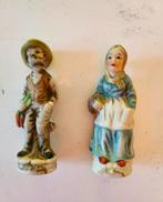 Antieke AMC nr37 pot en 2 biscuit beeldjes, Antiek en Kunst, Ophalen of Verzenden