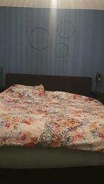 2 persoonsbed, Ophalen, Gebruikt, Zwart, Tweepersoons