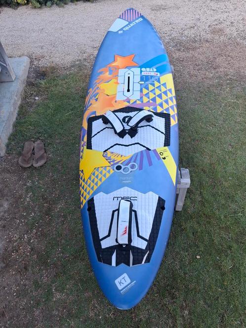 Quatro Cube 110 en Fanatic Allwave 85 te koop, Watersport en Boten, Windsurfen, Gebruikt, Giek, Minder dan 250 cm, Met vin(nen)