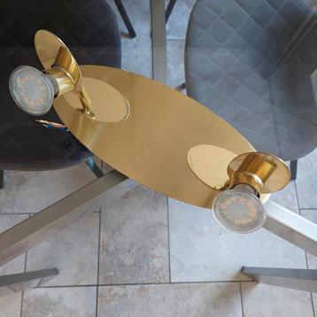 Gouden LED Plafondlamp beschikbaar voor biedingen