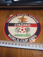 Cinzano off sponsors world cup mexico 86, Verzamelen, Ophalen of Verzenden, Zo goed als nieuw