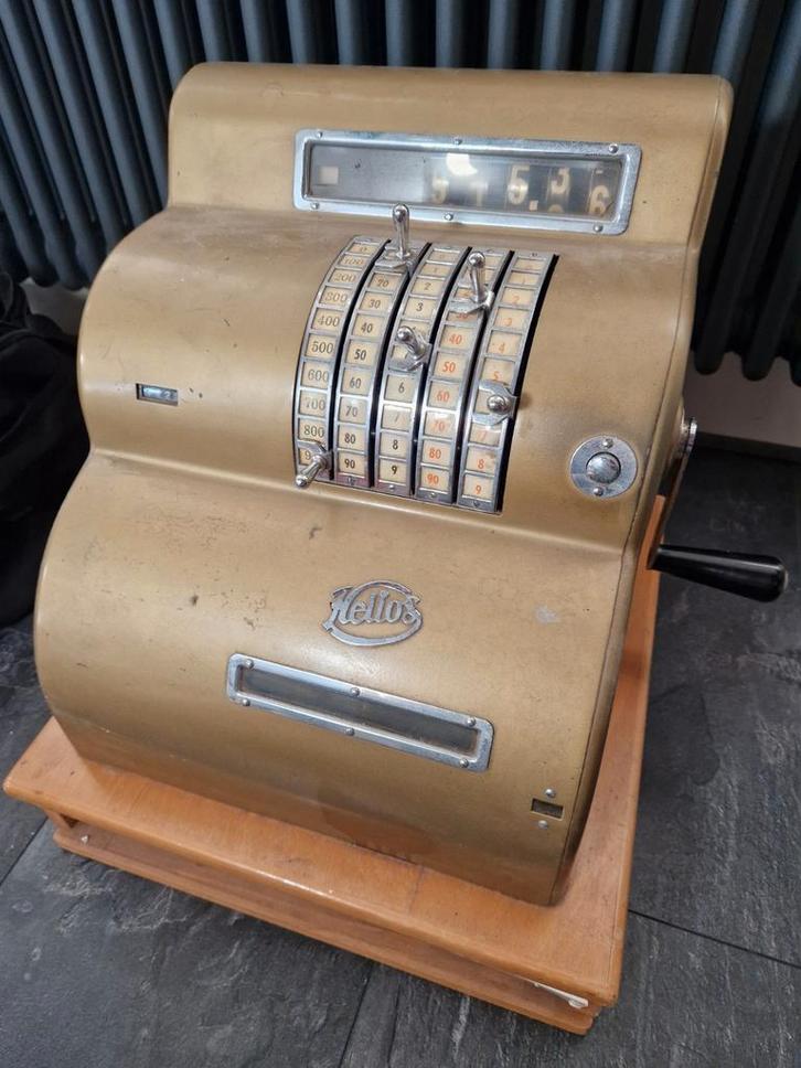 Oude Helios Kassa (lade ontbreekt), Antiek en Kunst, Antiek | Kantoor en Zakelijk, Ophalen of Verzenden