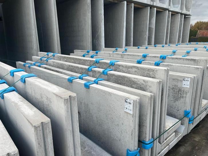 Keerwanden, silowanden, sleufsilo. 100hoog 400lang 80stuks, Tuin en Terras, Overige Tuin en Terras, Nieuw, Ophalen