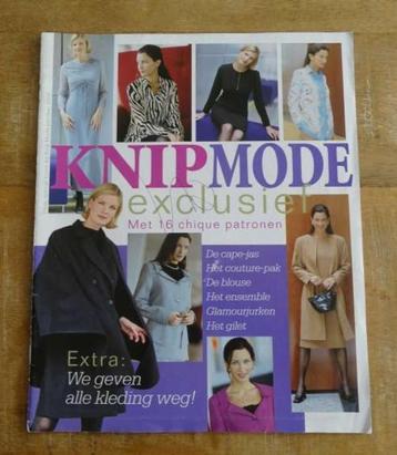 Knipmode Exclusief bijlage van oktober 2000 maat 38 t/m 46 beschikbaar voor biedingen
