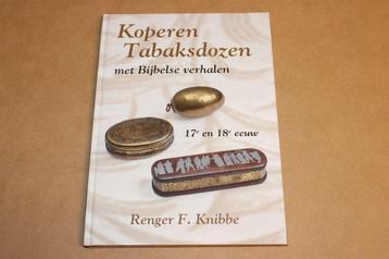 Boek over koperen tabaksdozen uit de 17e en 18e eeuw beschikbaar voor biedingen