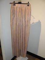 Studio Amaya zoe pants glitter broek wijde pijpen S/M, Overige kleuren, Verzenden, Studio Amaya, Zo goed als nieuw