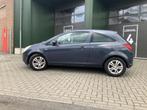 Opel Corsa 2009 blauw/grijs, Parkeersensor, 4 cilinders, Handgeschakeld, 1364 cc