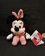 Nieuwe Disney pluche knuffel Minnie Mouse roze jurk strik, Ophalen of Verzenden, Overige figuren, Nieuw, Knuffel