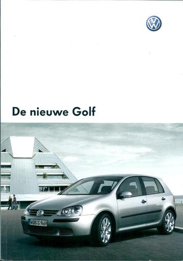 Brochure VW Golf 2004 beschikbaar voor biedingen