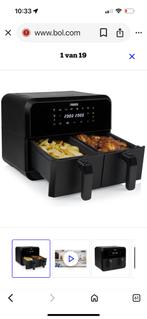 Airfryer dubbele mand nieuw, Ophalen of Verzenden, Nieuw, Airfryer XXL, 1500 gram of meer