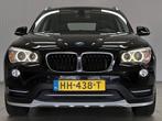 BMW X1 sDrive20i High Executive/ Automaat!/ Xenon/ 17''LMV/, 4 cilinders, Leder en Stof, Zwart, Cruise Control