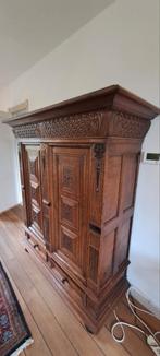 Antieke Servieskast, Huis en Inrichting, Kasten | Buffetkasten, Gebruikt, 100 tot 150 cm, Ophalen of Verzenden, 150 tot 200 cm