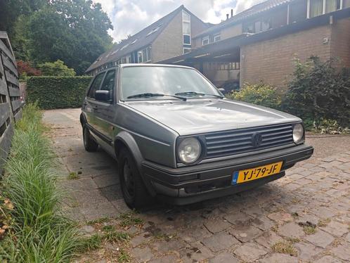 Volkswagen Golf mk2 1.6 CL 51KW AUT U9 1990 Grijs, Auto's, Volkswagen, Particulier, Golf, Benzine, Hatchback, Automaat, Origineel Nederlands