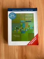 Statistics for the behavioral sciences Gravetter & Wallnau, Ophalen of Verzenden, Zo goed als nieuw