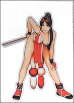 SNK NEOGEO Mai Shiranui Bartop Game Vinyl Sticker, Nieuw, Verzenden