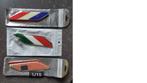 2x 3D sticker badge embleem Diverse landen vlag / 2x sticker, Verzenden, Nieuw, Auto of Motor