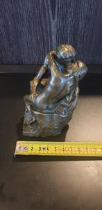 Rodin de kus bronzen beeldje replica, Antiek en Kunst, Ophalen of Verzenden