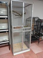 Papagaaienkooi papagaai voliere, Dieren en Toebehoren, Vogels | Hokken en Kooien, Ophalen, Zo goed als nieuw, Metaal, Vogelkooi
