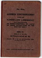 Algemeen Schietvoorschrift Landmacht mitrailleur M20 1935, Verzamelen, Ophalen of Verzenden, Landmacht, Nederland, Boek of Tijdschrift