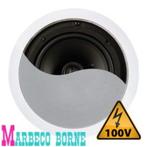 Luidspreker, Plafondspeaker 100 volt 100V / 8 Ohm 8" 120W, Overige merken, Overige typen, 60 tot 120 watt, Info@marbeco.nl