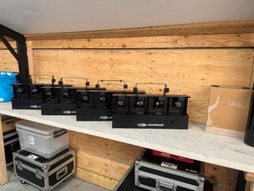 4 x Showtec Inversion incl. Flightcase beschikbaar voor biedingen