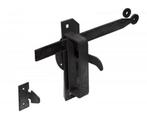 Heksluiting Wieringermeer - Zwart Gecoat, Doe-het-zelf en Verbouw, Hang- en Sluitwerk, Ophalen of Verzenden, Nieuw, IJzer, Schuif of Grendel