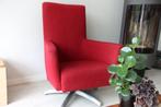 Draai stoel, Rood, Ophalen, Gebruikt, Eén, Overige materialen