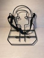 Zwarte Steco Monkey in nette staat met bevestigingsmateriaal, Fietsen en Brommers, Fietsaccessoires | Bagagedragers, Ophalen of Verzenden