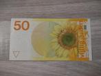 Vrijwel UNC biljet 50 gulden Zonnebloem, 1982, Ophalen of Verzenden, 50 gulden