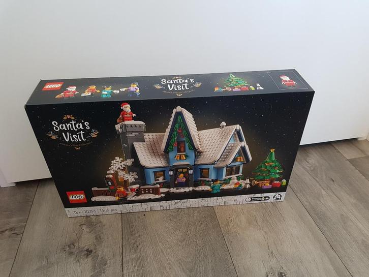 Lego 10293 - Bezoek van de kerstman - Santa's visit, Kinderen en Baby's, Speelgoed | Duplo en Lego, Nieuw, Lego, Complete set