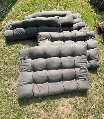Set 3x pallet kussens beschikbaar voor biedingen