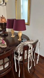 Te koop eethoek en of huisraad incl spiegel, Ophalen of Verzenden, Gebruikt, 4 tot 6 stoelen
