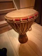 Handgemaakte afrikaanse djembe, Muziek en Instrumenten, Ophalen, Zo goed als nieuw, Trommel