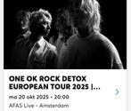 (VIP EARLY ENTRY) ONE OK ROCK DETOX TOUR AFAS LIVE, Tickets en Kaartjes, Eén persoon, Oktober