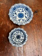 Antieke Blauw-Witte Schoteltjes (2), Antiek en Kunst, Antiek | Porselein, Ophalen
